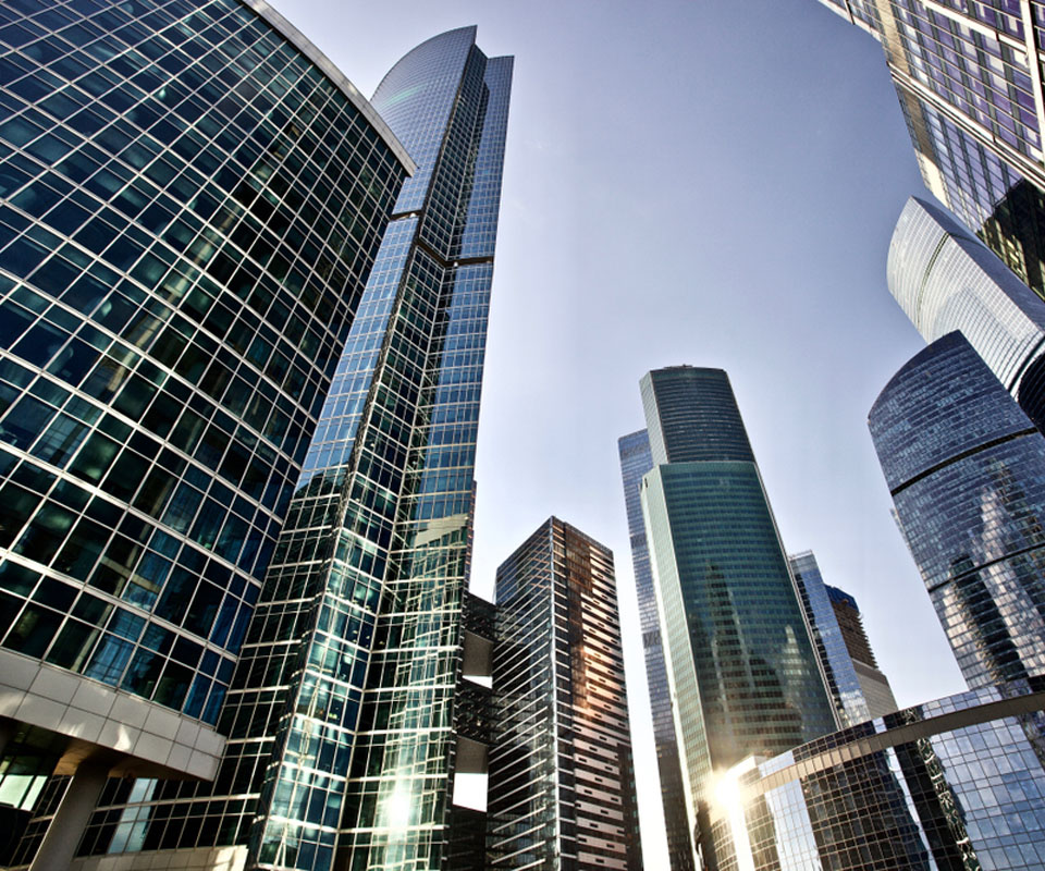 Image showing buildings in the financial district of a city